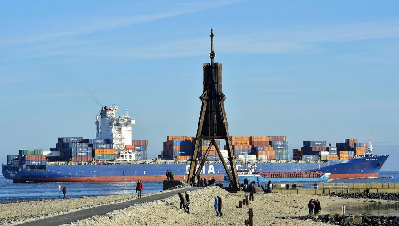 Strandhochhaus Sc13 Cuxhaven Bagian luar foto